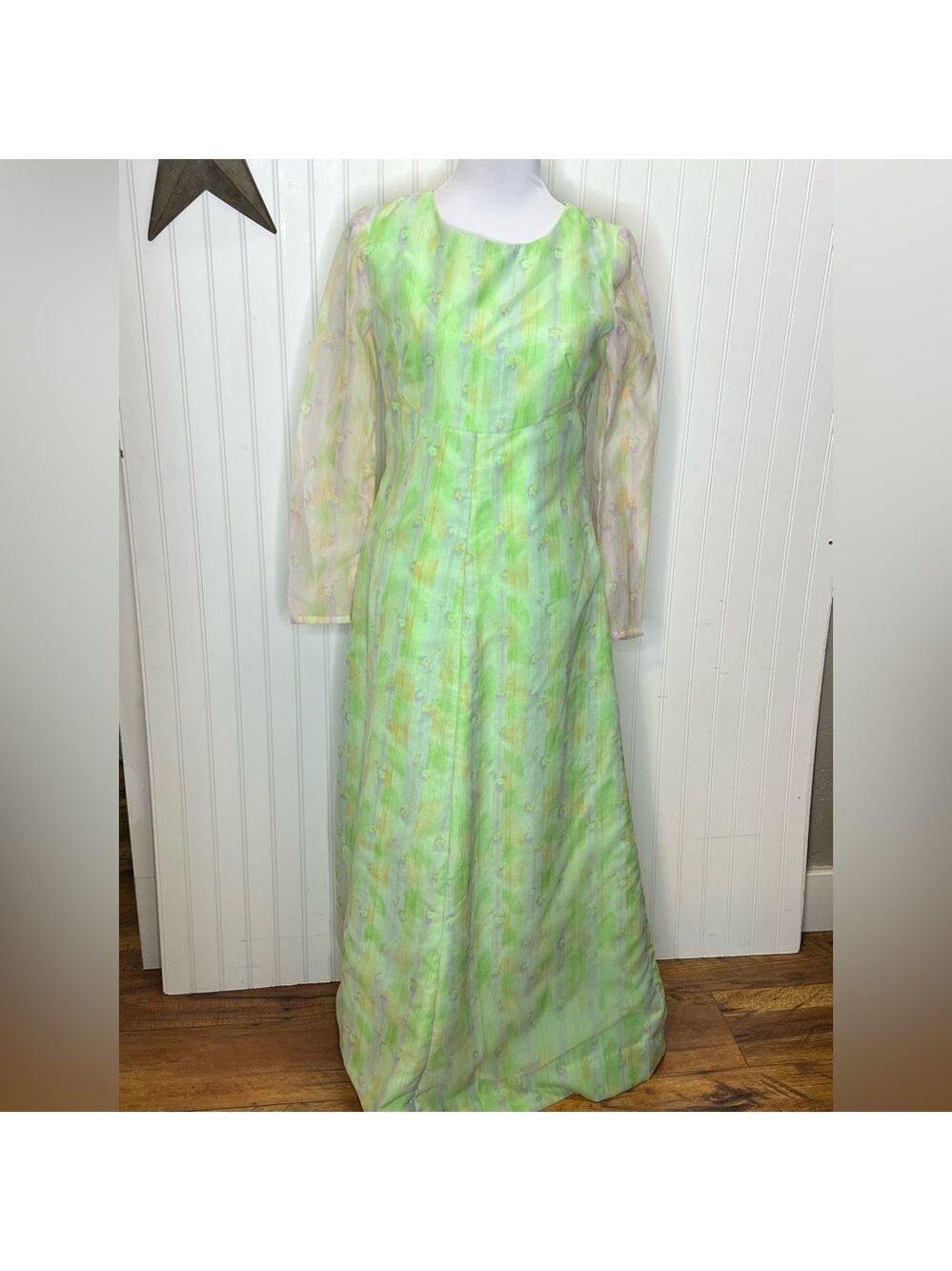 Homemade Vintage Maxi Dress Size 6/8